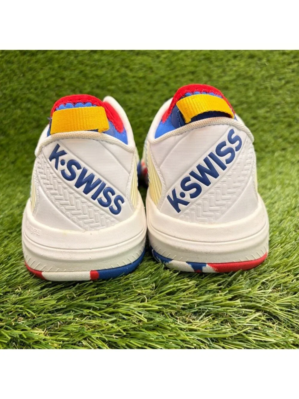 K-Swiss Hypercourt Supreme Mens Size 10 White Athletic Tennis Shoes Sneakers